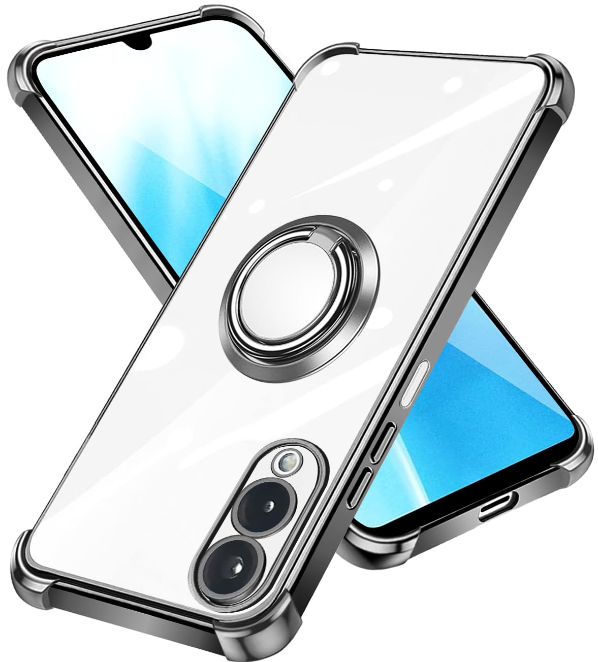 Amazon.co.jp: アローズ WE2 ケース FCG02 スマホケース クリア リング